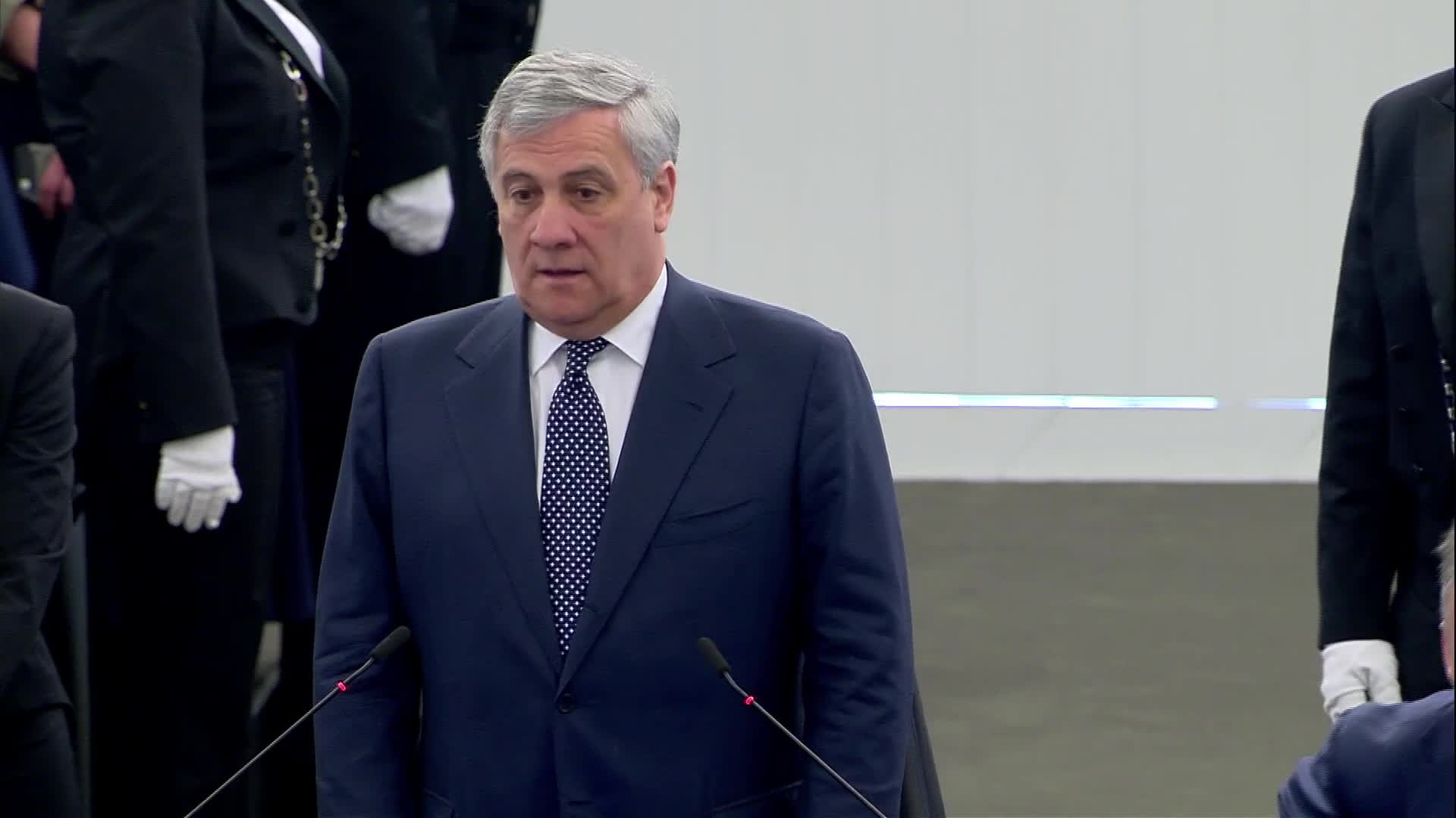 EP Plenary session - Debate with Emmanuel MACRON, President of the French Republic, on the Future of Europe - Opening statement by Antonio TAJANI, EP President