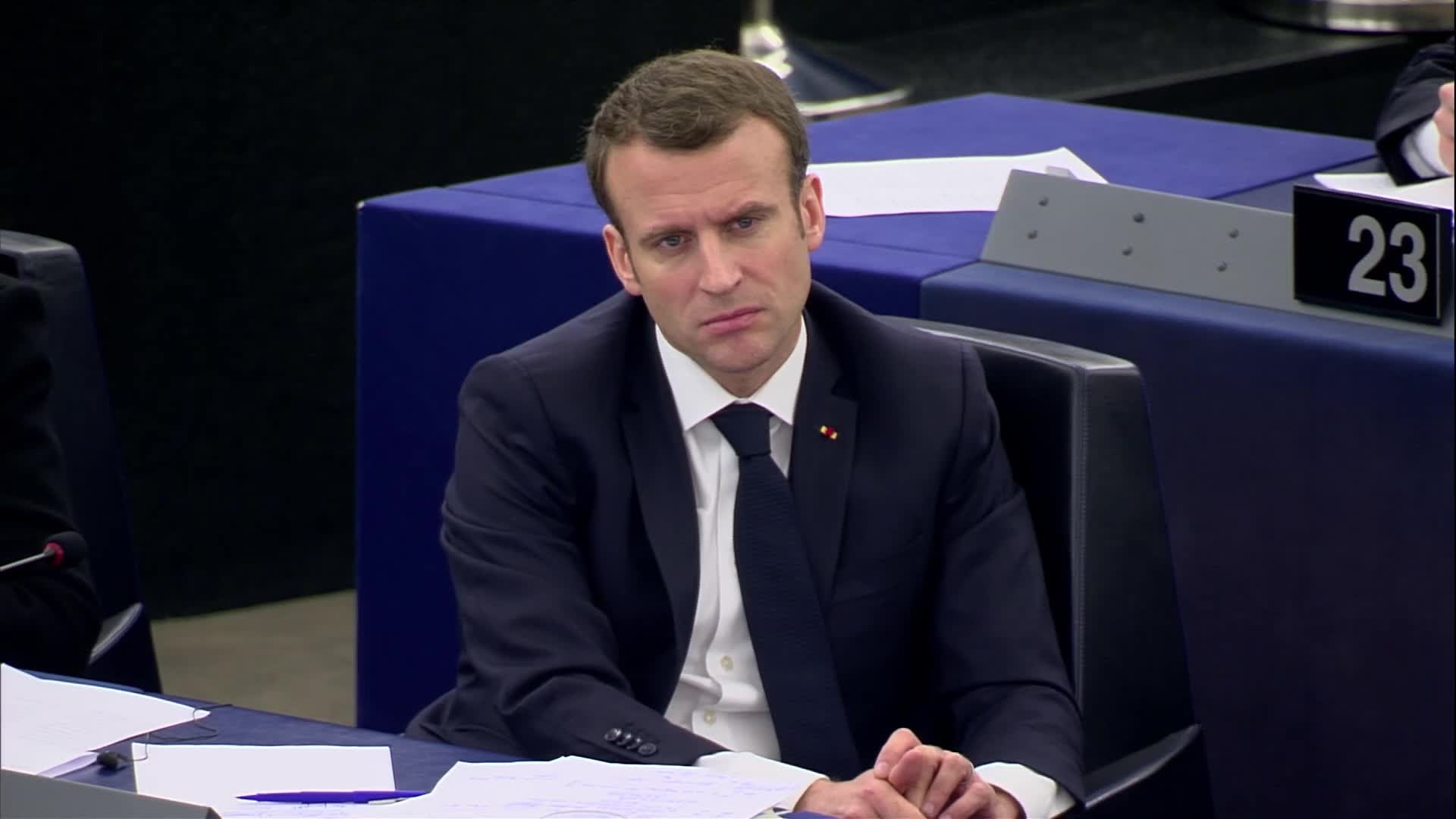 (05) EP Plenary session - Debate on the Future of Europe with Emmanuel MACRON, President of the French Republic - First round of political group speakers: Philippe LAMBERTS (Greens/EFA, BE) (11:30 - 11:36)