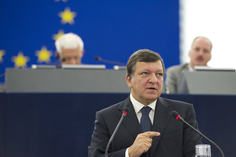 Fotografia 6: State of the Union - Statement by the President of the Commission at the European Parliament in Strasbourg