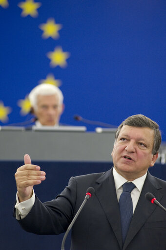 Foto 4: State of the Union - Statement by the President of the Commission at the European Parliament in Strasbourg