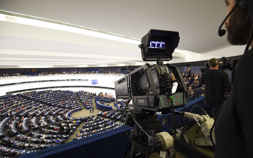 Fotografia 10: SotEU 2017 - Debate on the State of the Union - Camera