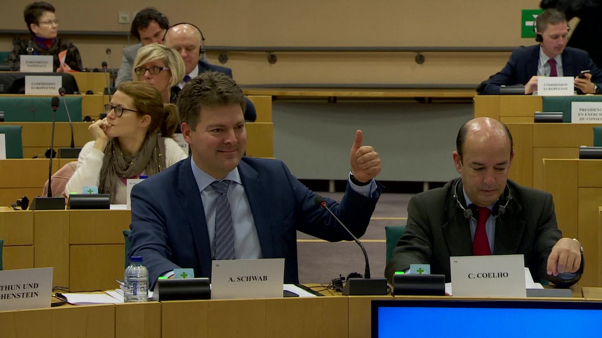 Cybersecurity directive (high common level of network and information security across the EU - NIS directive): extracts from the vote, statement by Andreas SCHWAB (EPP,DE) , Rapporteur - Committee on the Internal Market and Consumer Protection
