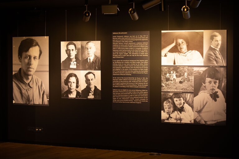 Fotogrāfija 24: Temporary exhibition “Andrei Sakharov: Scientist, Dissident, Human Rights Activist”