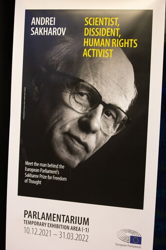 Fotografie 23: Temporary exhibition “Andrei Sakharov: Scientist, Dissident, Human Rights Activist”