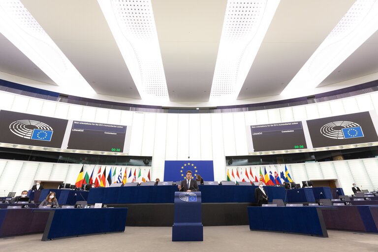 Fotografija 3: EP Plenary Session - New orientations for the EU’s humanitarian action