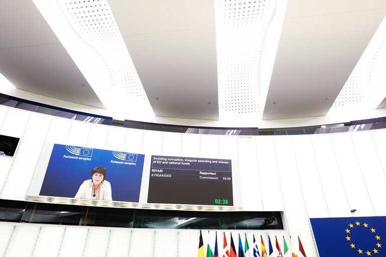 EP Plenary Session - Short presentation : Avoiding corruption, irregular spending and misuse of EU and national funds in case of emergency funds and crisis related spending areas