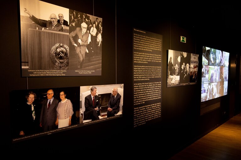 Fotogrāfija 8: Temporary exhibition “Andrei Sakharov: Scientist, Dissident, Human Rights Activist”