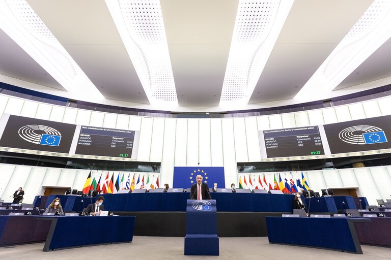 Fotografija 29: EP Plenary Session - New orientations for the EU’s humanitarian action