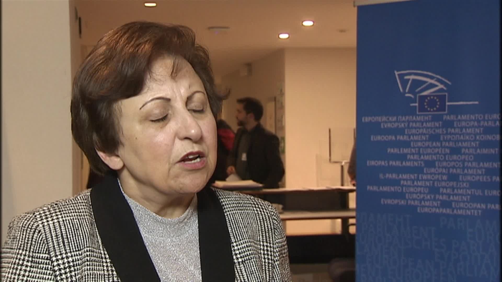 Sakharov Prize 2012: Statement by Shirin EBADI,Lawyer and Human Rights Defender Nobel Peace Prize 2003, comments on the Sakharov Prize 2012 Laureat, Nasrin SOTOUDEH (Iran)