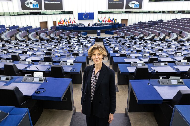 Fotogrāfija 5: Camilla LAURETI in the EP in Strasbourg