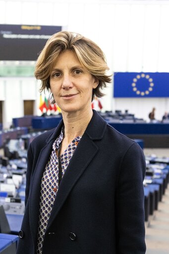 Camilla LAURETI in the EP in Strasbourg