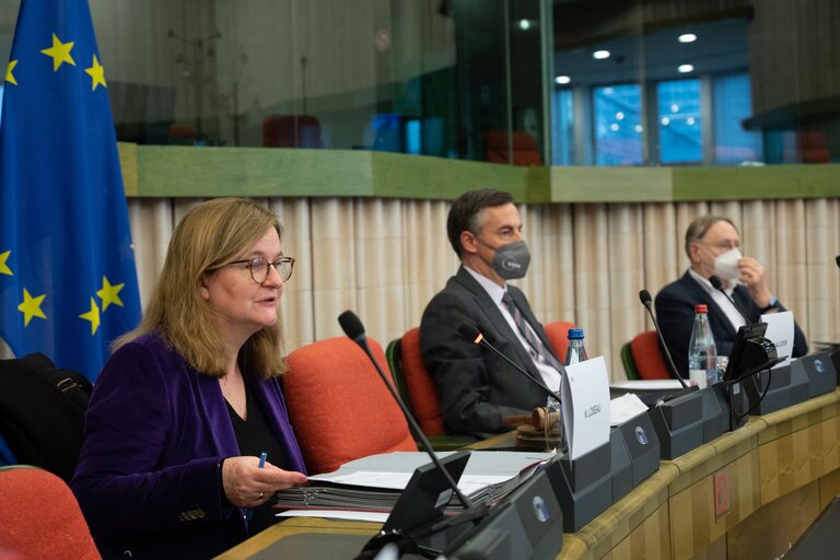 Photo 9 : United Kingdom Contact Group - Exchange of views with Maros SEFCOVIC, Commissioner for Interinstitutional Relations and Foresight and co-Chair of the Joint Committee on the Implementation of the Withdrawal Agreement