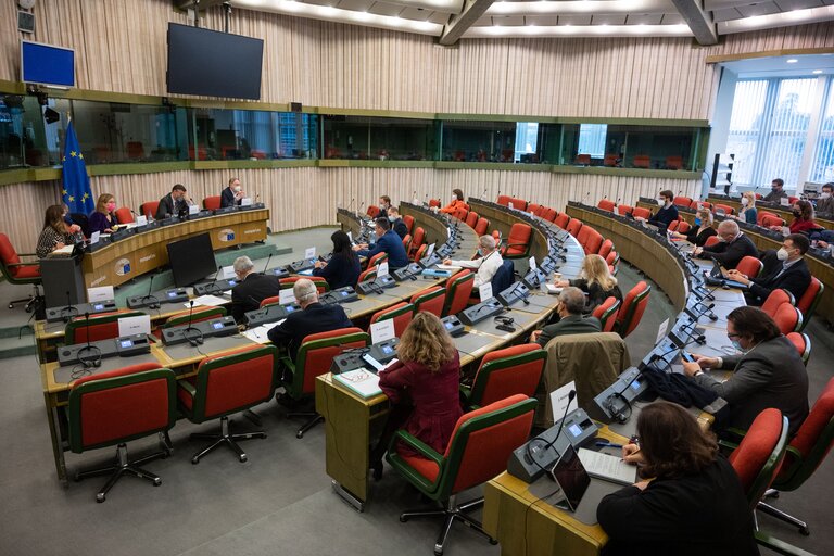 Photo 11 : United Kingdom Contact Group - Exchange of views with Maros SEFCOVIC, Commissioner for Interinstitutional Relations and Foresight and co-Chair of the Joint Committee on the Implementation of the Withdrawal Agreement