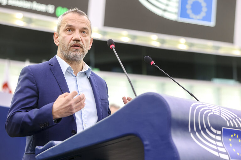 Fotografi 33: EP Plenary session - EU-Russia relations, European security and Russia’s military threat against Ukraine