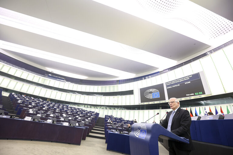 Fotografi 20: EP Plenary session - EU-Russia relations, European security and Russia’s military threat against Ukraine