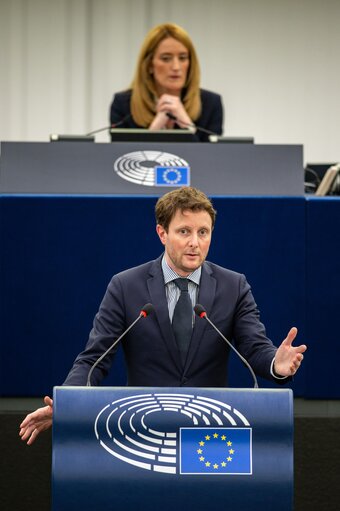 Fotografija 29: EP Plenary session - The Rule of Law and the consequences of the ECJ ruling