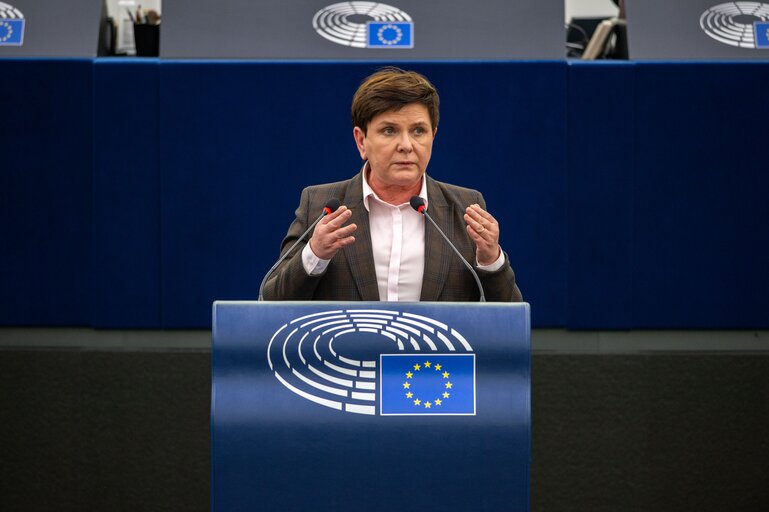 Fotografija 7: EP Plenary session - The Rule of Law and the consequences of the ECJ ruling