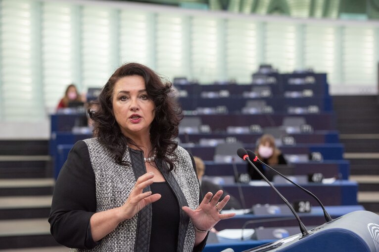 Fotografia 31: EP Plenary session- The EU priorities for the 66th session of the UN Commission on the Status of Women