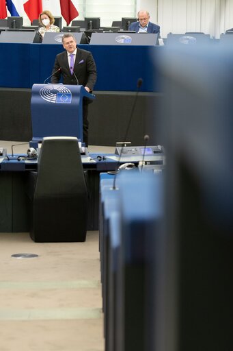 Fotografia 14: EP Plenary Session - Deliberations of the Committee on Petitions in 2020