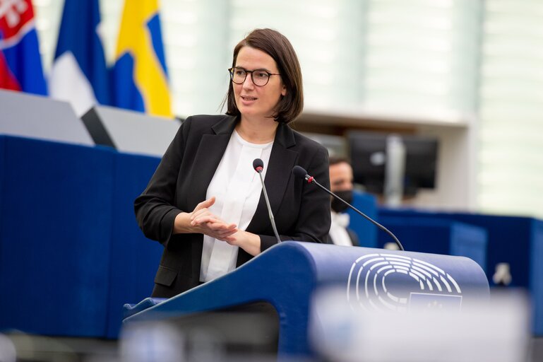 Photo 14 : EP Plenary Session - Stockating of the European Year of rail