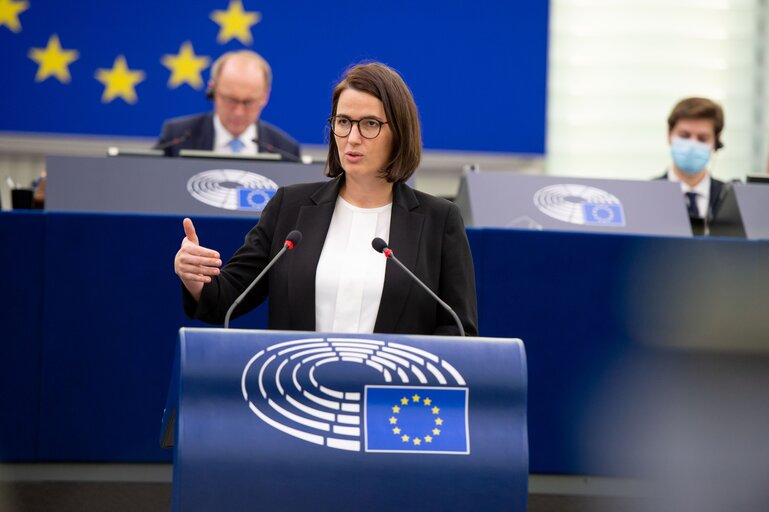 Photo 17 : EP Plenary Session - Stockating of the European Year of rail