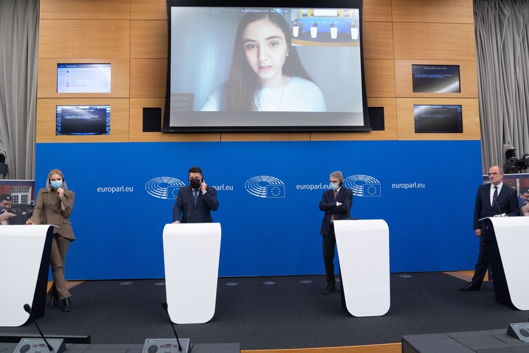 Φωτογραφία 12: Sakharov Prize Award Week 2021 -  Press Conference