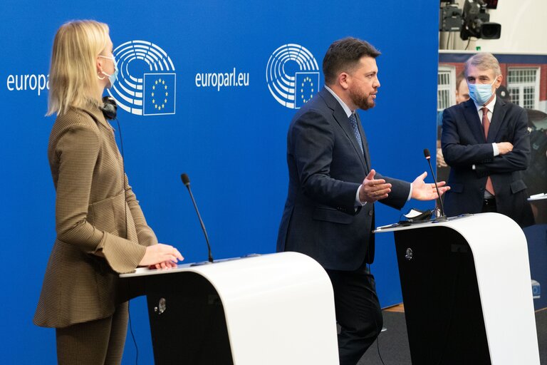 Φωτογραφία 23: Sakharov Prize Award Week 2021 -  Press Conference