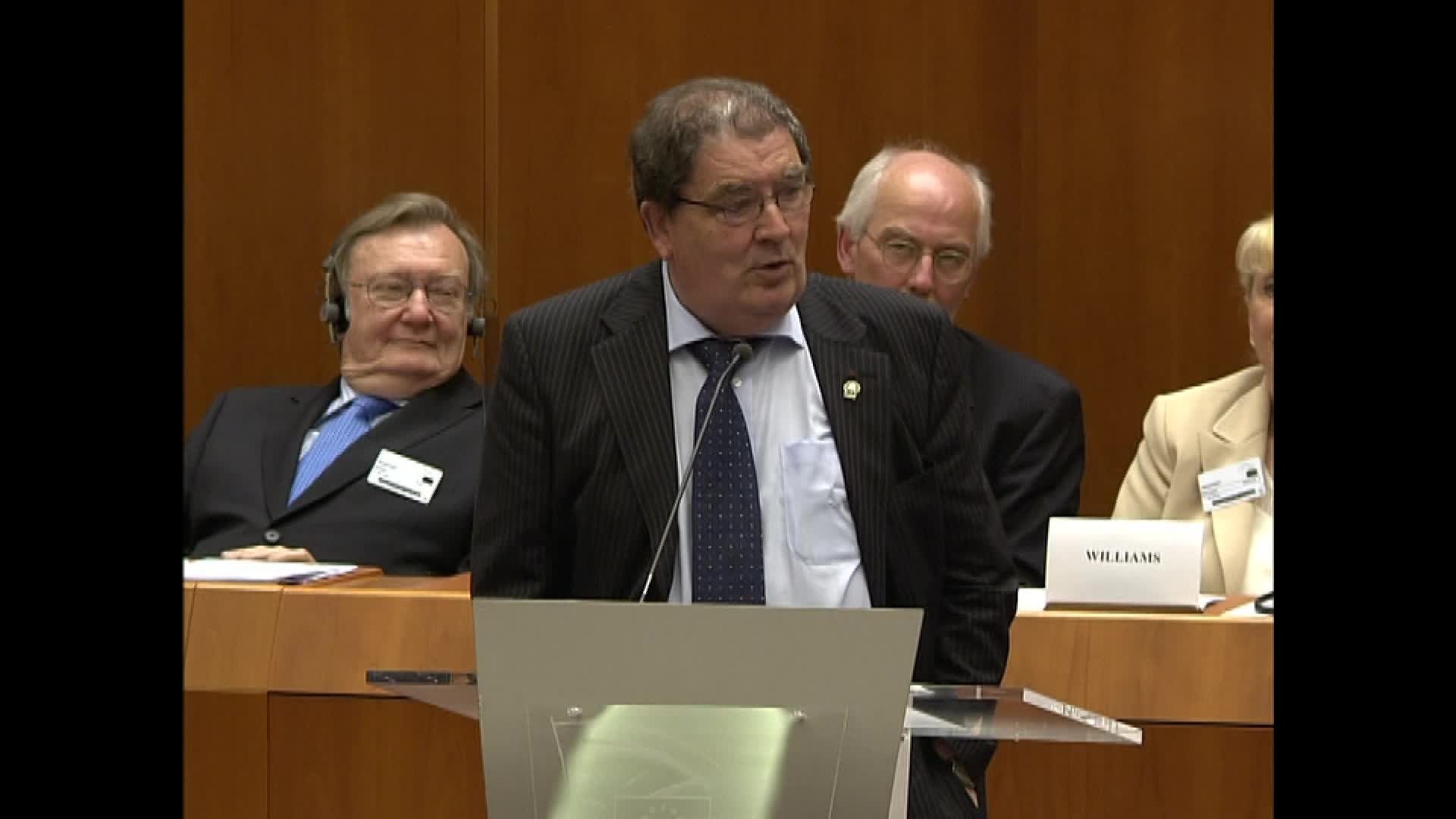 Address by John HUME and David TRIMBLE, joint laureates of the Nobel Peace Prize 1998