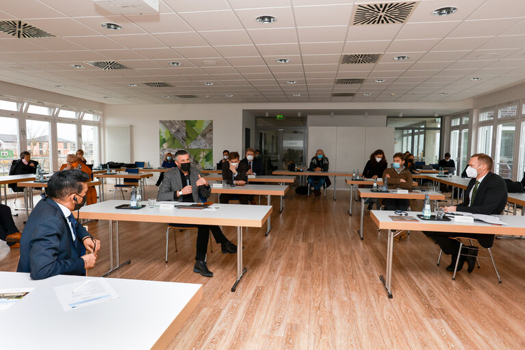 Φωτογραφία 7: REGI mission to the Flood-affected areas in Germany - Meeting with the Mayor of Euskirchen