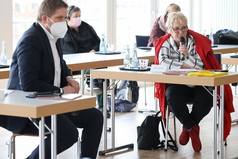 Φωτογραφία 12: REGI mission to the Flood-affected areas in Germany - Meeting with the Mayor of Euskirchen