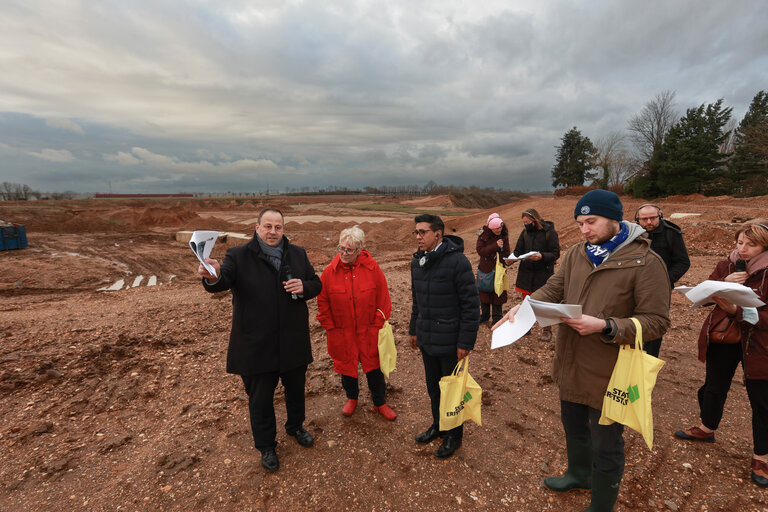 Fotografija 11: REGI mission to the Flood-affected areas in Germany - Crater in Erfstadt