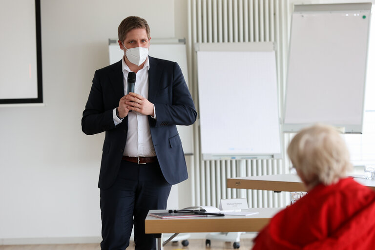 Φωτογραφία 10: REGI mission to the Flood-affected areas in Germany - Meeting with the Mayor of Euskirchen