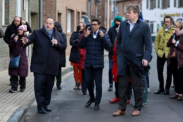 Fotografie 12: REGI mission to the Flood-affected areas in Germany - Crater in Erfstadt