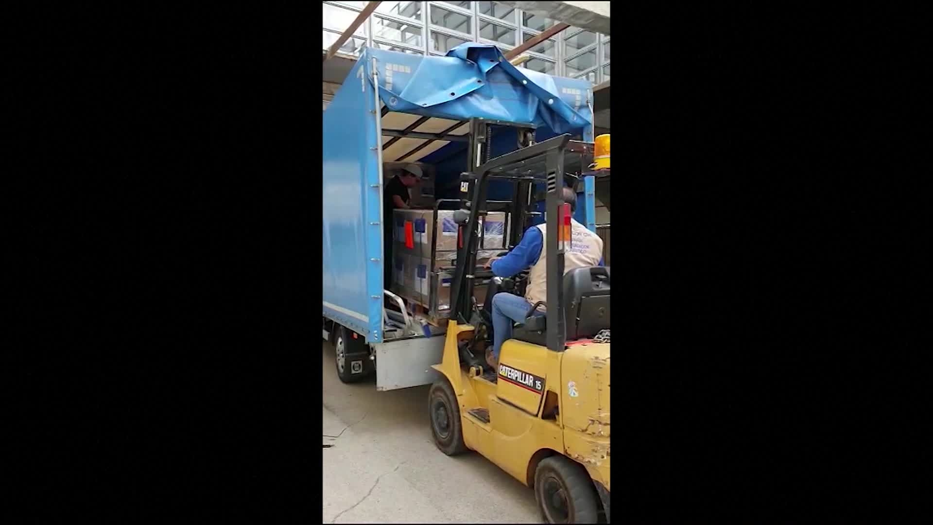 Infoclip: Covid-19 - RescEU delivers face masks to Spain