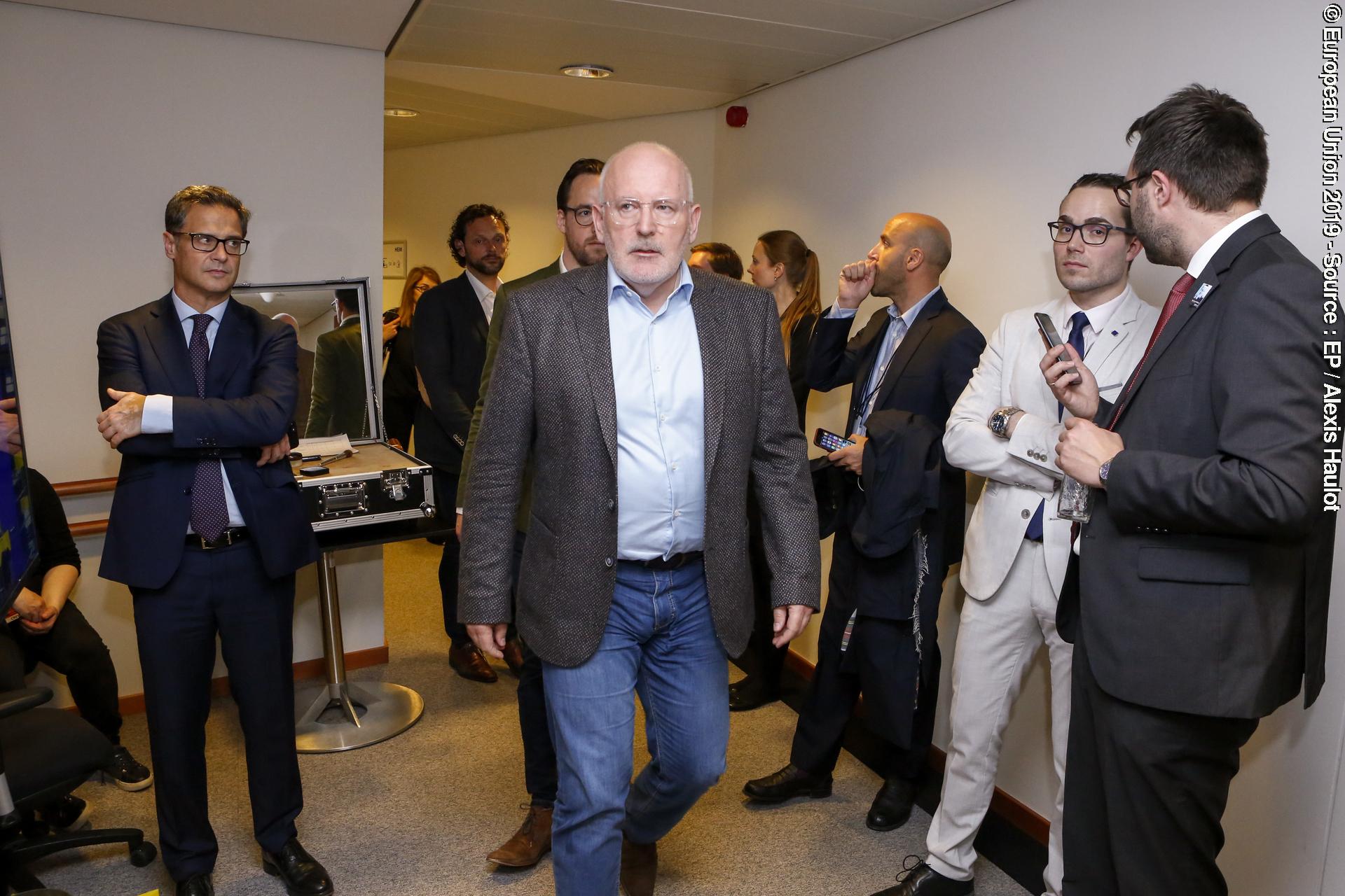 Fotografija 7: European Elections 2019 - Election night - backstage