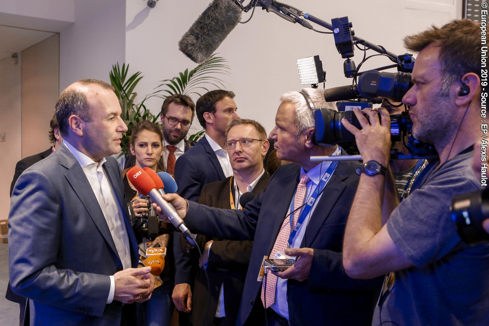 Fotografija 1: European Elections 2019 - Election night - backstage