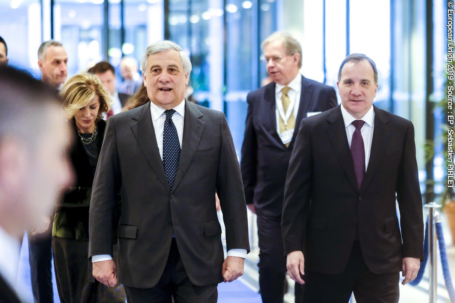 Visit of Stefan LOFVEN, Swedish Prime Minister - Official welcome