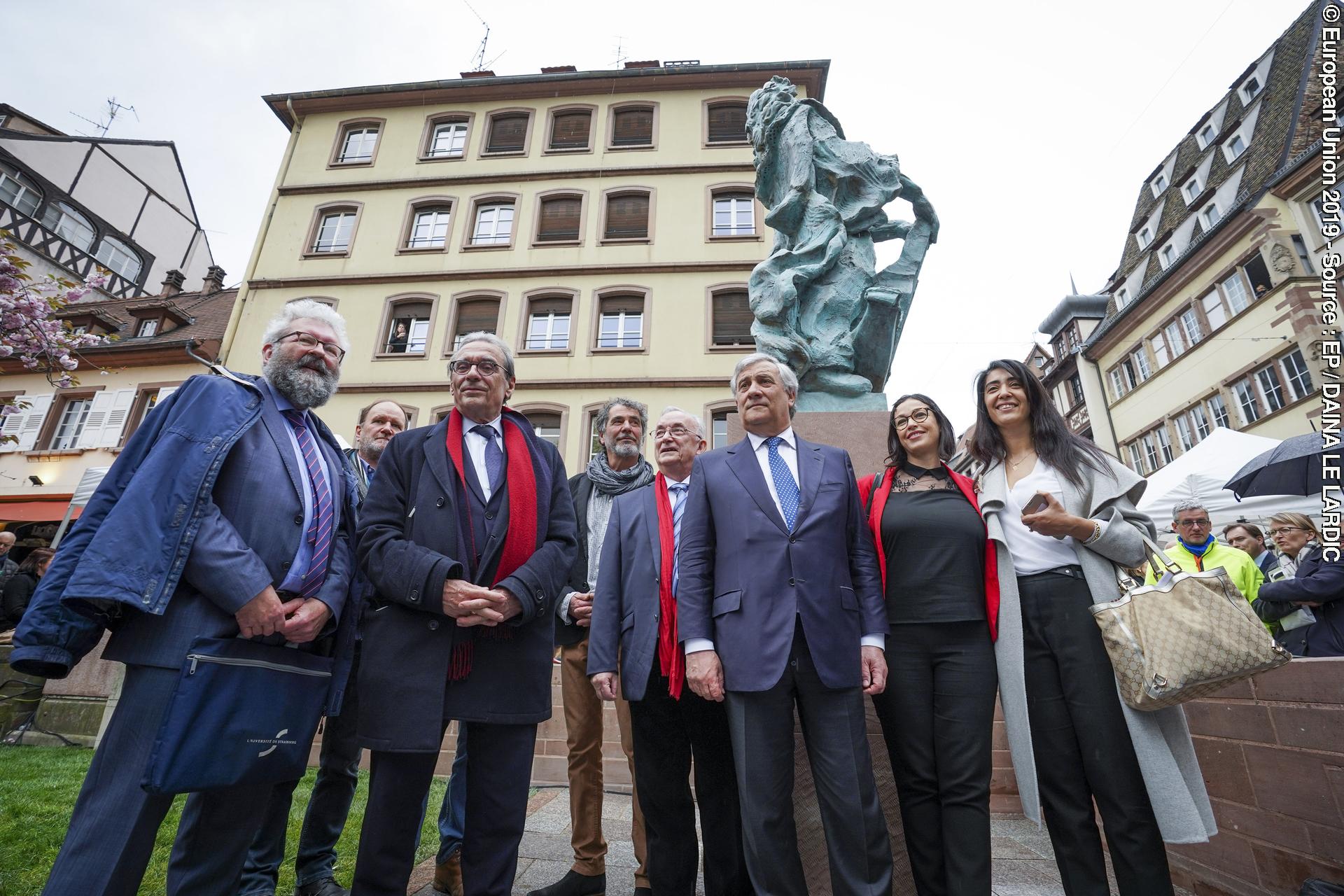 Inauguration of the statue Liebenzeller