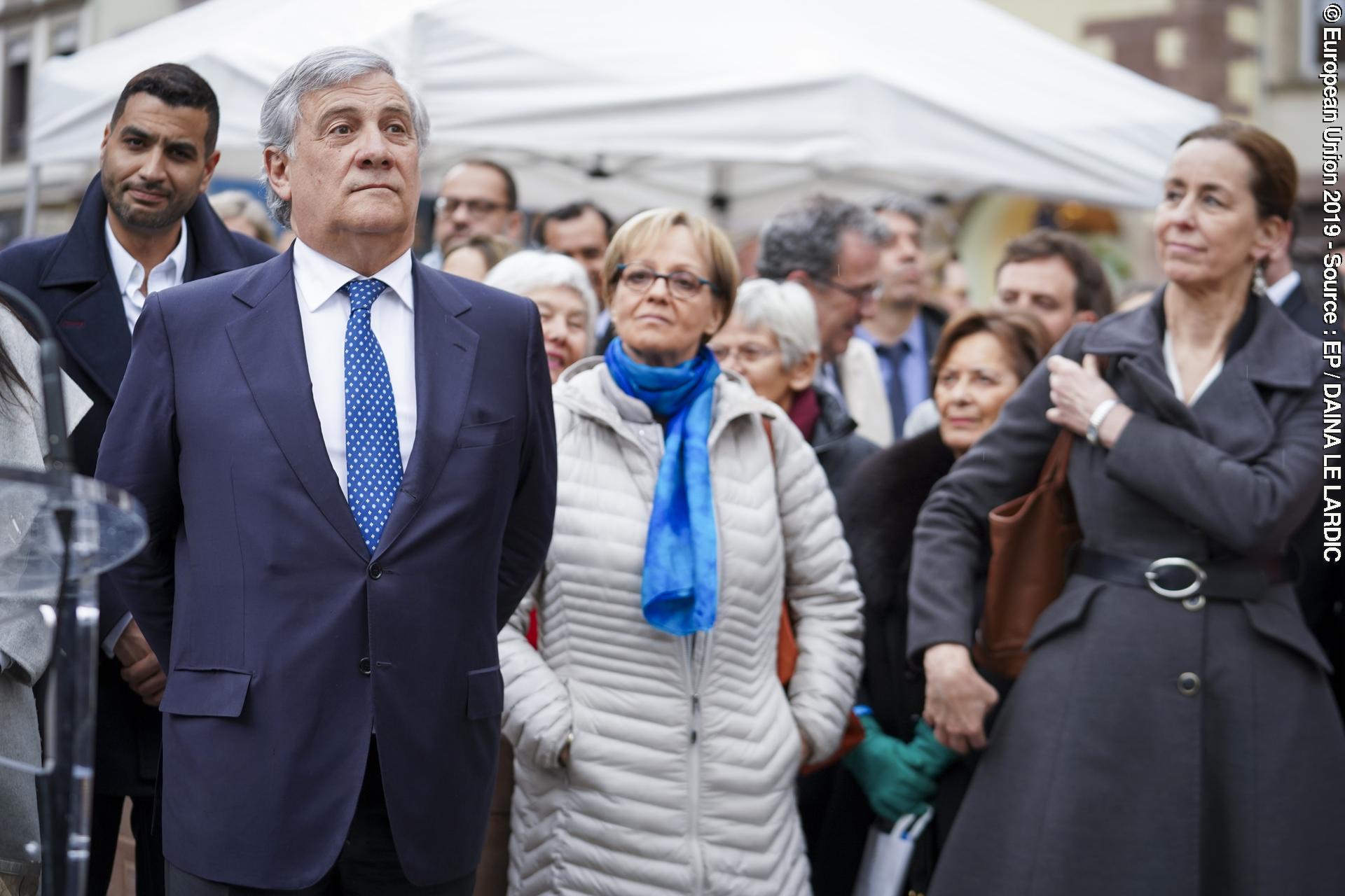 Inauguration of the statue Liebenzeller