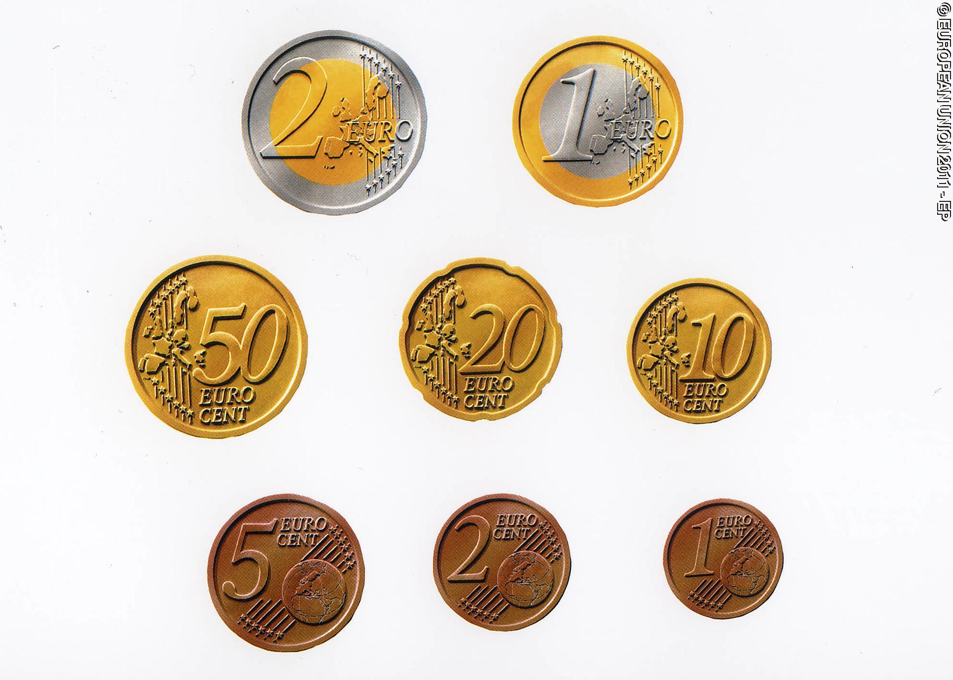 Euro - coins, banknotes, money and payments