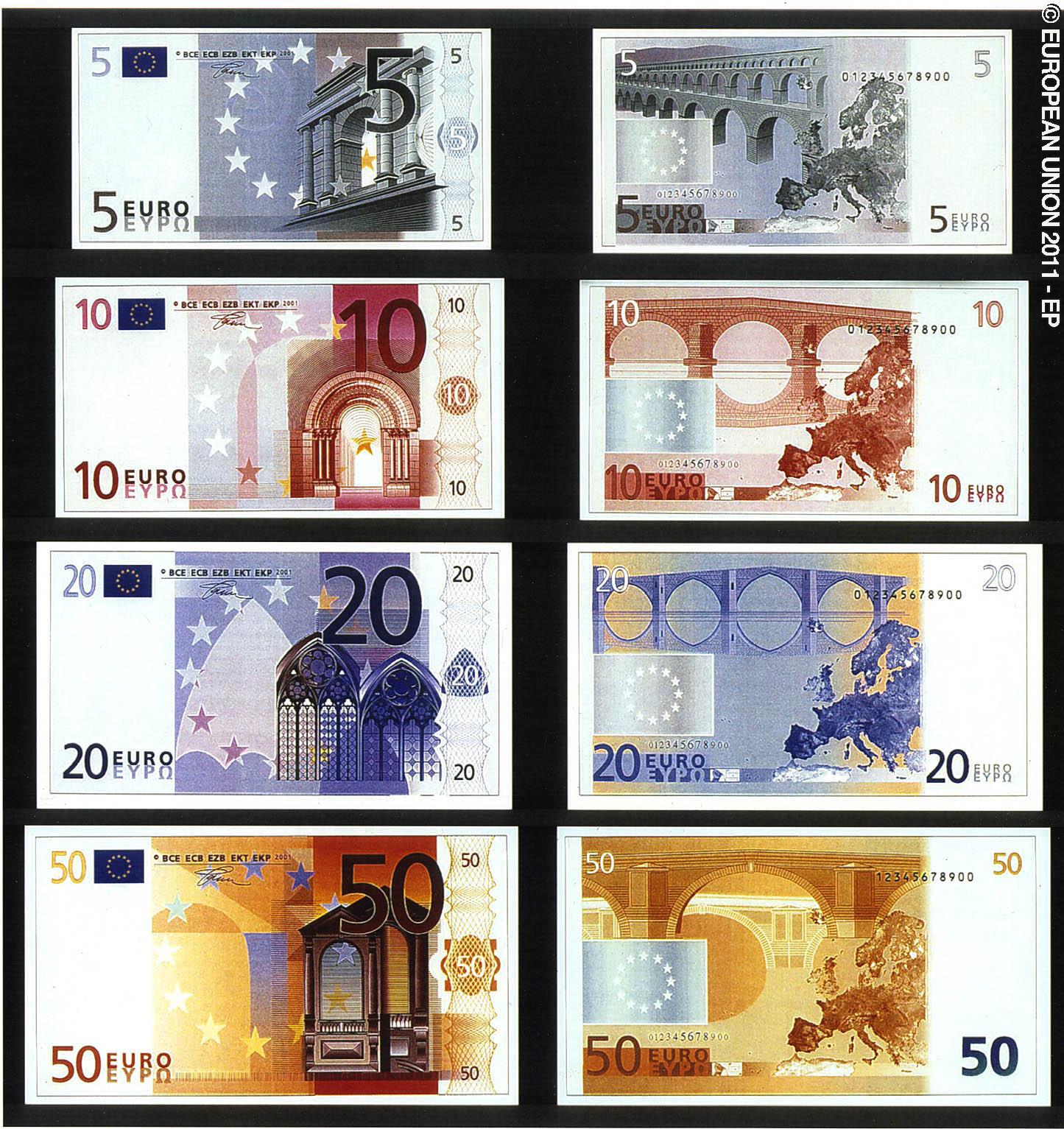 Euro - coins, banknotes, money and payments