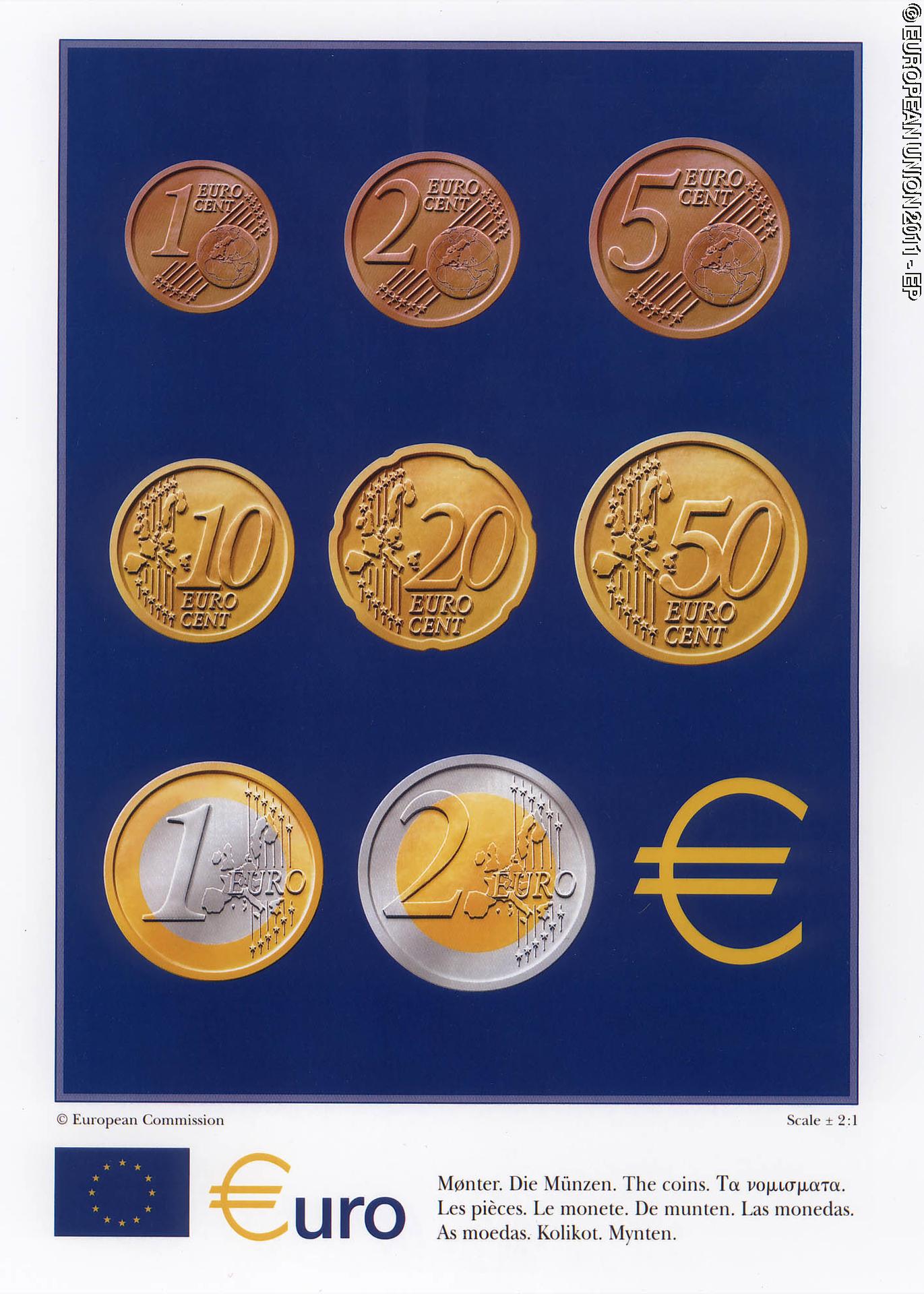 Fotografija 6: Euro - coins, banknotes, money and payments