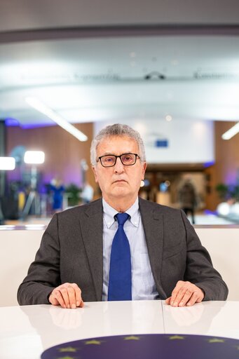 Снимка 2: Franco ROBERTI in the EP in Brussels