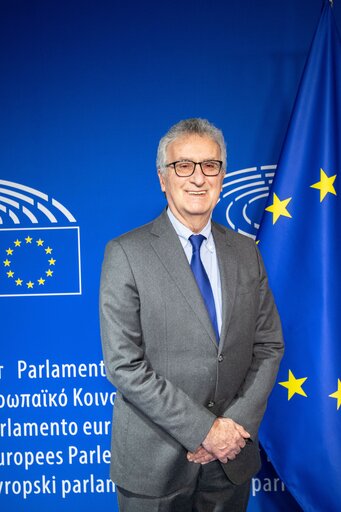 Franco ROBERTI in the EP in Brussels