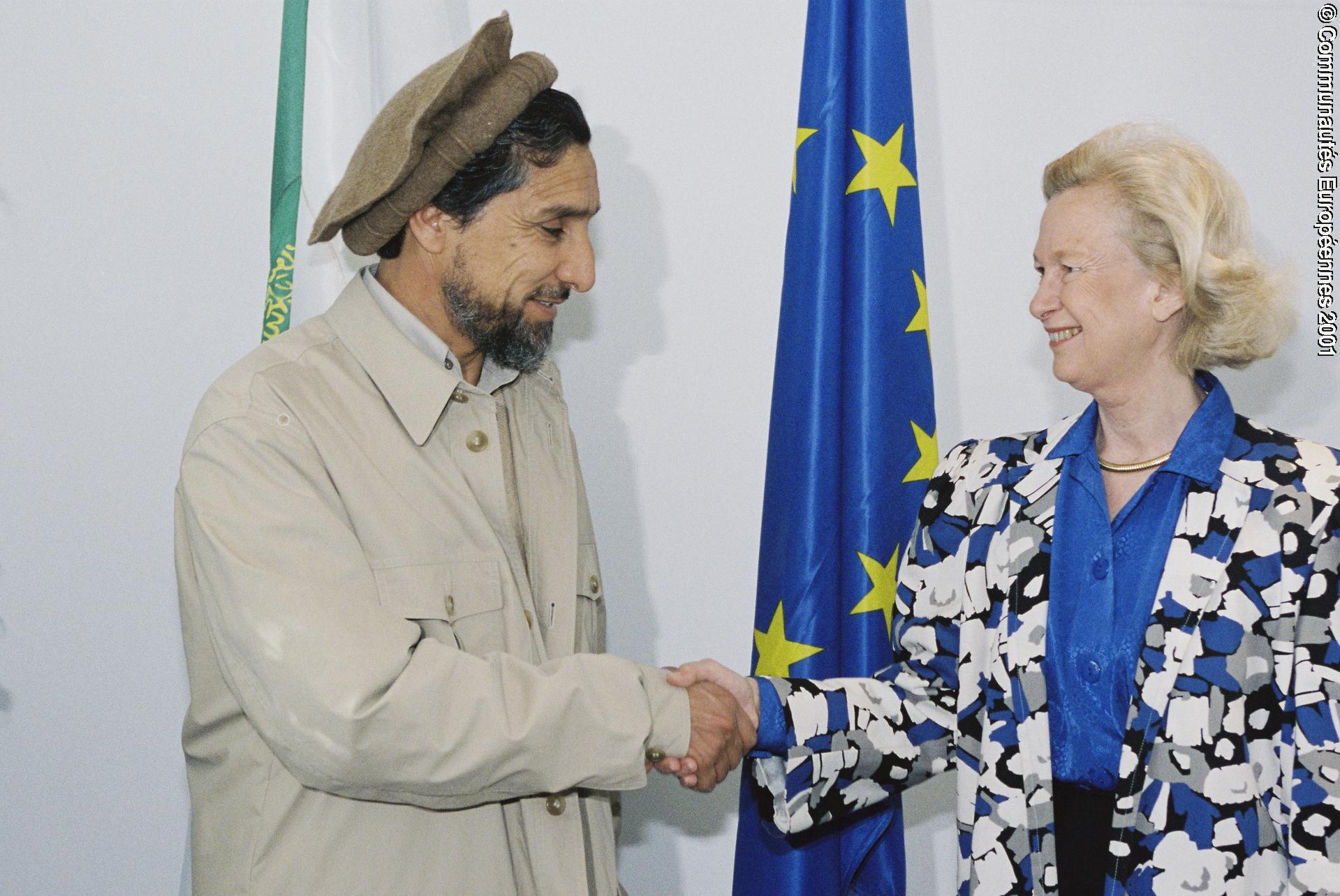 EP President receives Ahmad Shah MASSOUD in Strasbourg