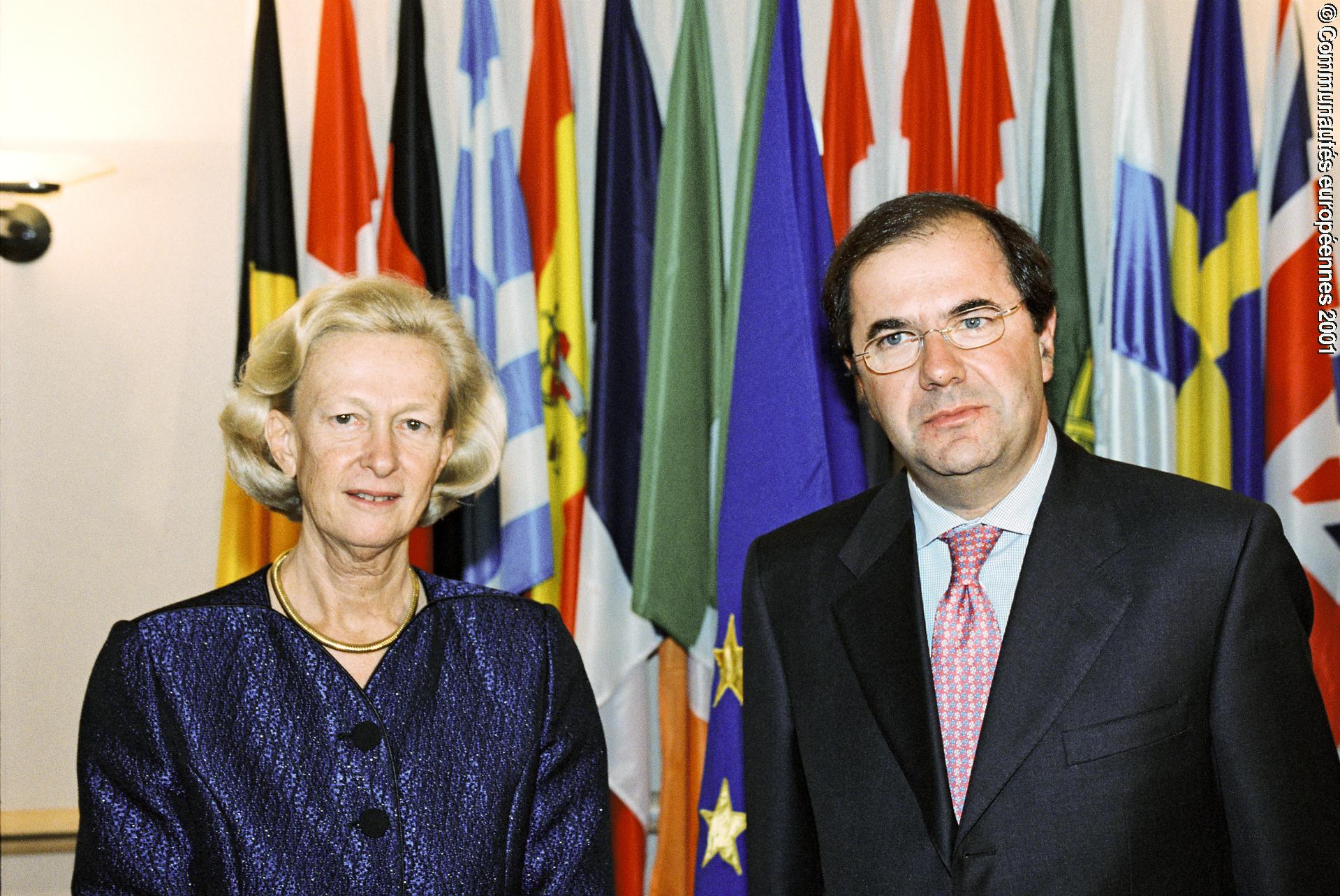 Nicole FONTAINE - EP President meets with HERRERA