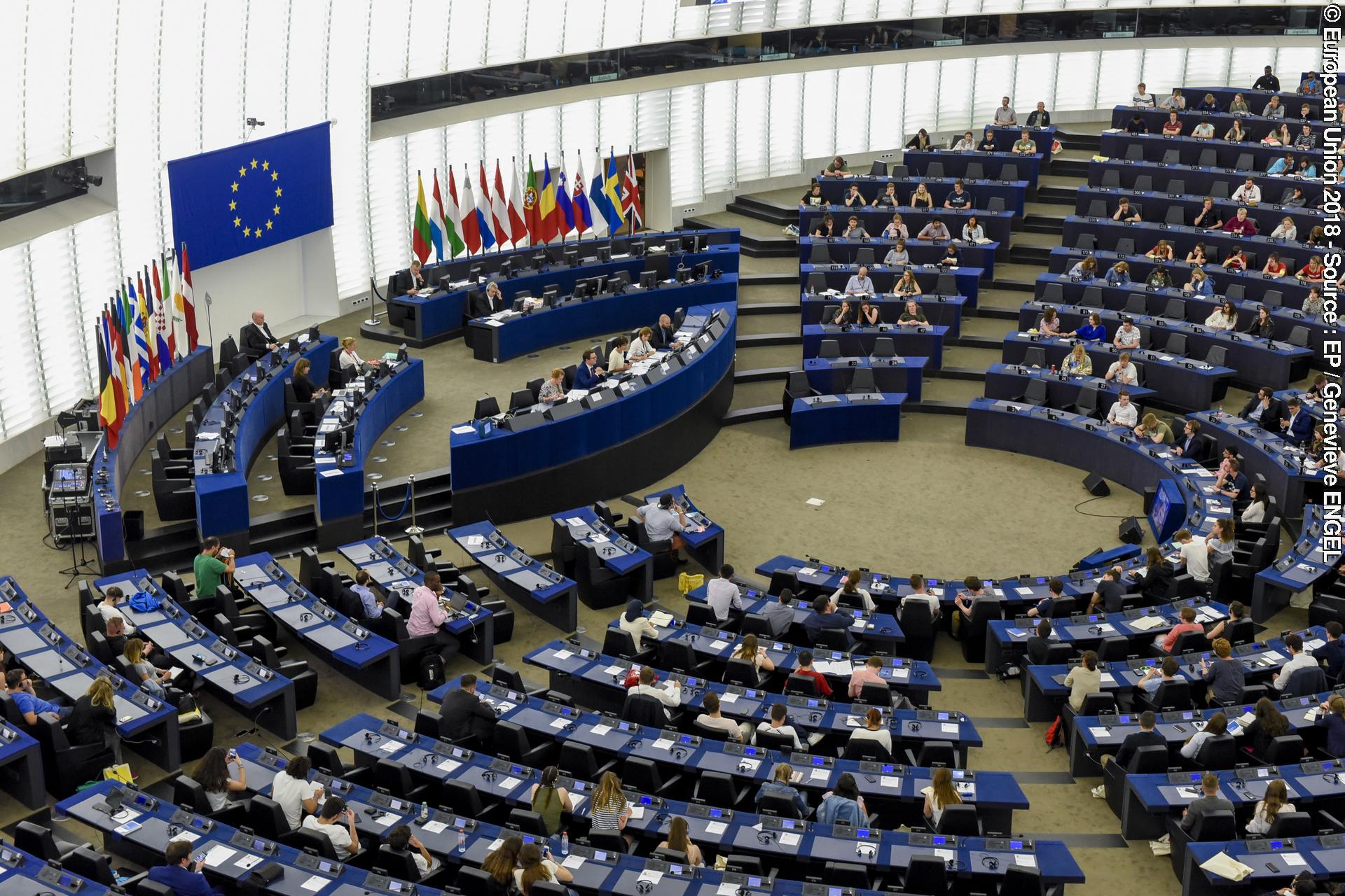 Photo 2: European Youth Event #EYE2018 - Discussion YOUNG AND OLD: keeping up with the digital revolution ' Youth unemployment: The race to zero '