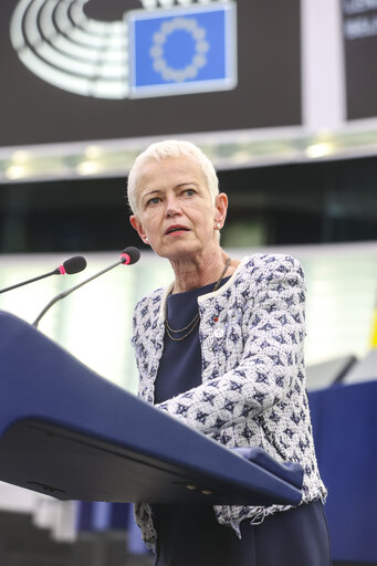 Fotografija 11: EP Plenary session - The deterioration of the situation of refugees as a consequence of Russian aggression against Ukraine