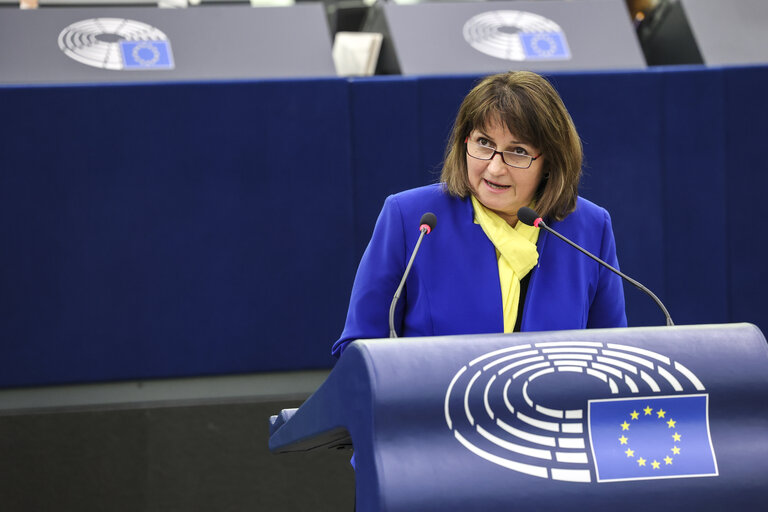 Fotografija 26: EP Plenary session - The deterioration of the situation of refugees as a consequence of Russian aggression against Ukraine