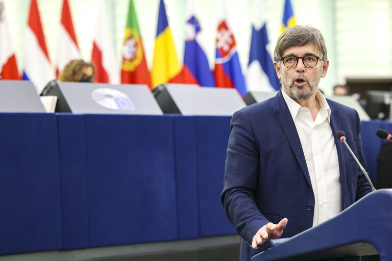 Fotografija 23: EP Plenary session - The deterioration of the situation of refugees as a consequence of Russian aggression against Ukraine